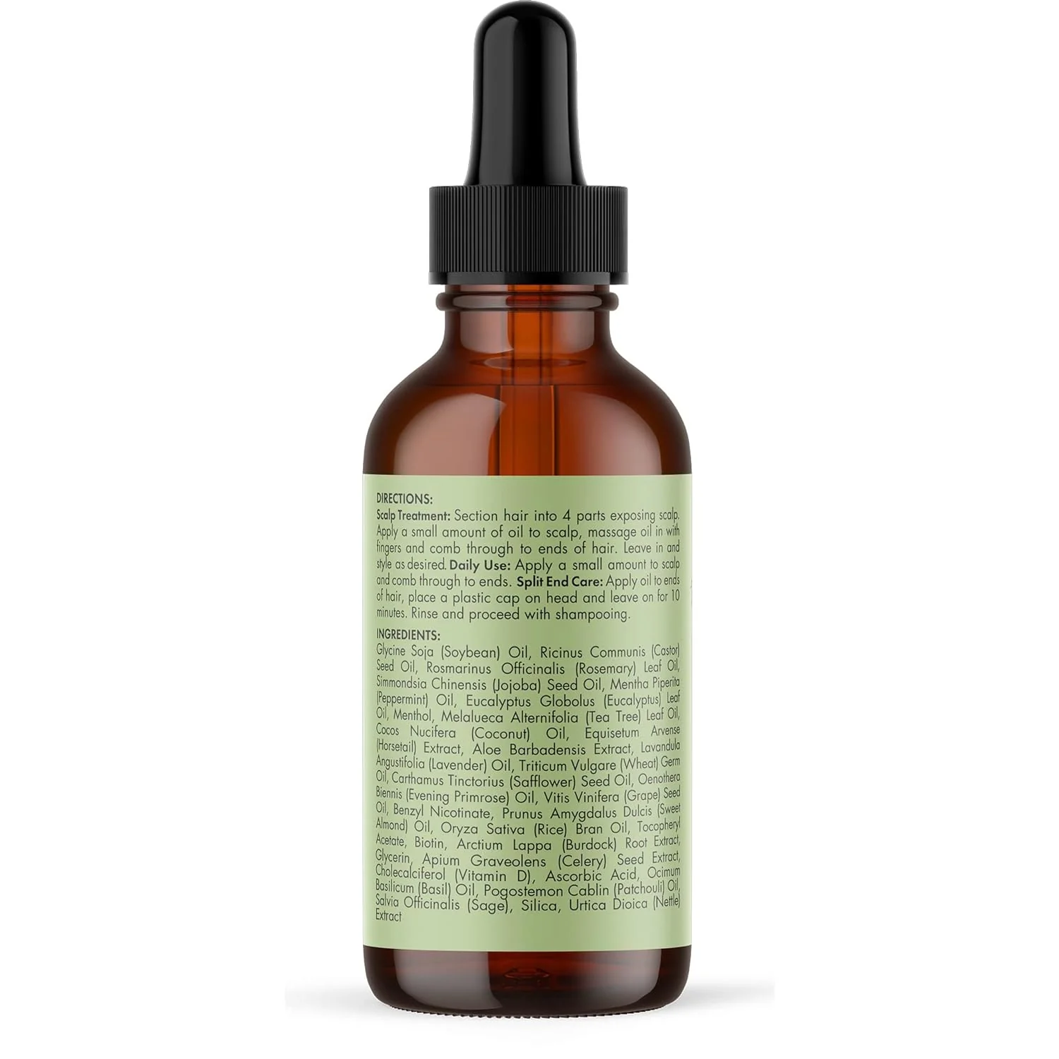 Rosemary Mint Scalp & Hair Strengthening Oil for All Hair Types - Image 3
