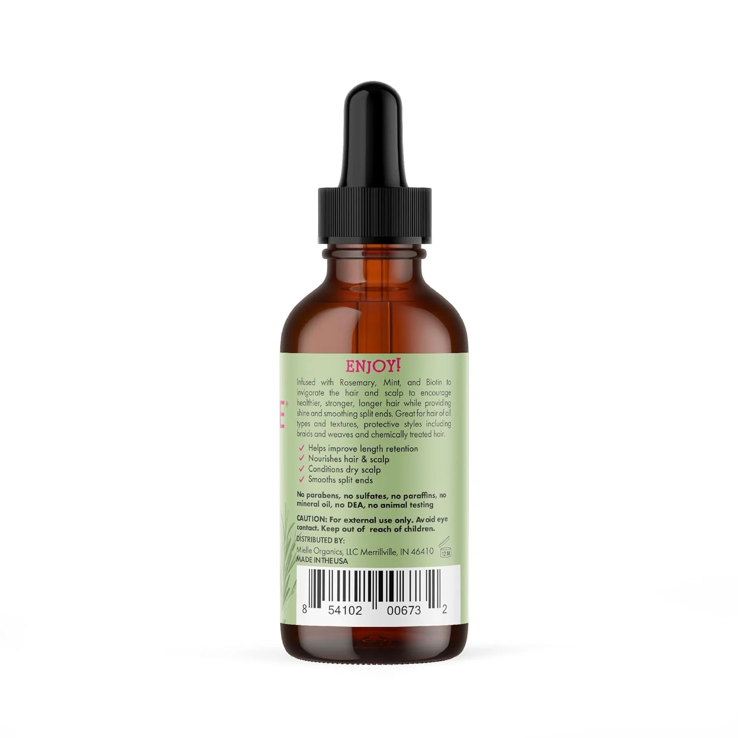 Rosemary Mint Scalp & Hair Strengthening Oil for All Hair Types - Image 4