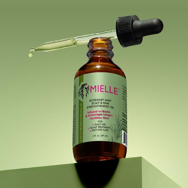 Rosemary Mint Scalp & Hair Strengthening Oil for All Hair Types - Image 5