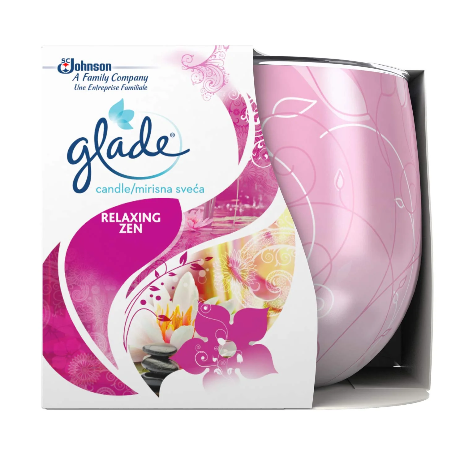 Scented Candle Air Freshener, Relaxing Zen Fragrance