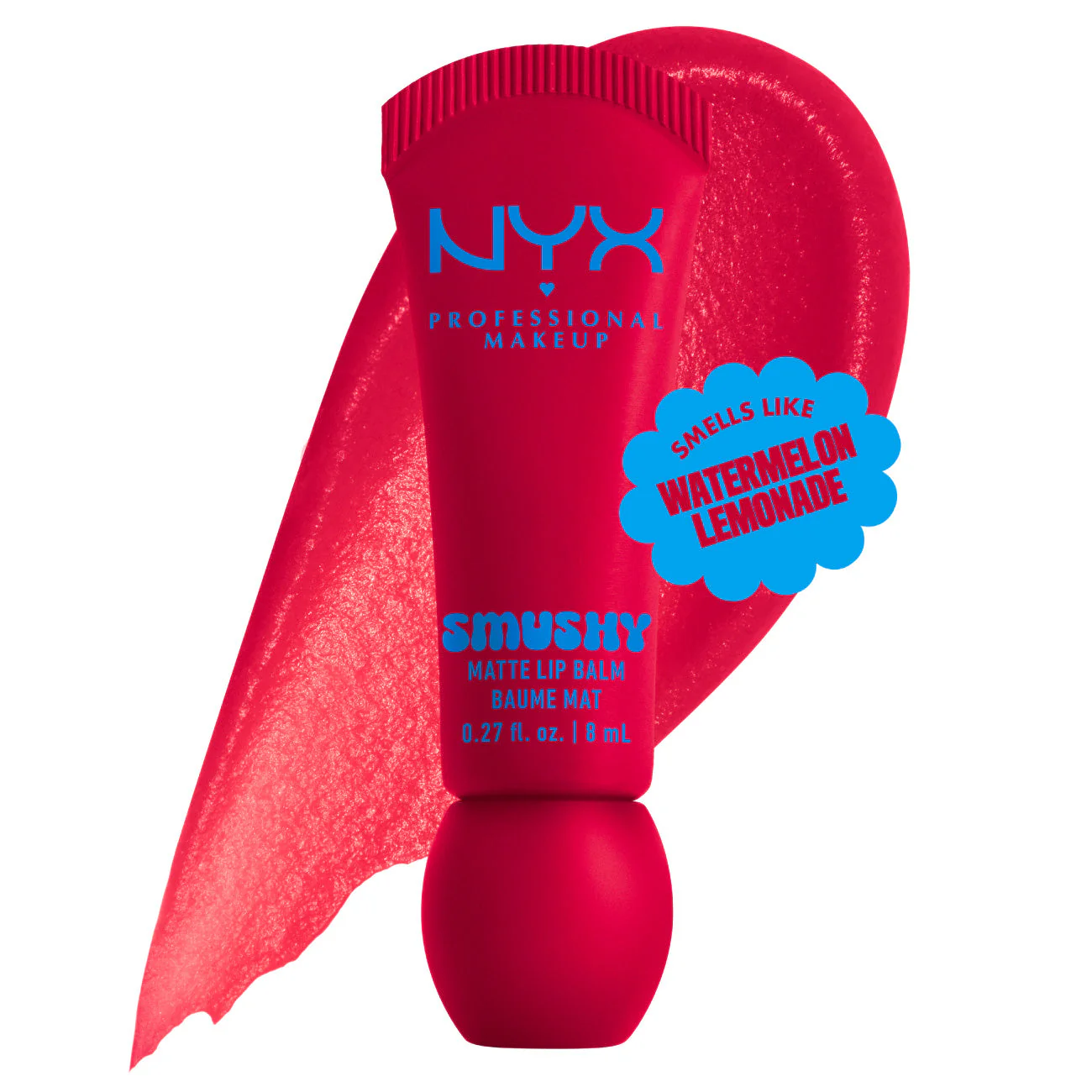 Smushy Matte Lip Balm, Soft Diffused Color, Matte Finish
