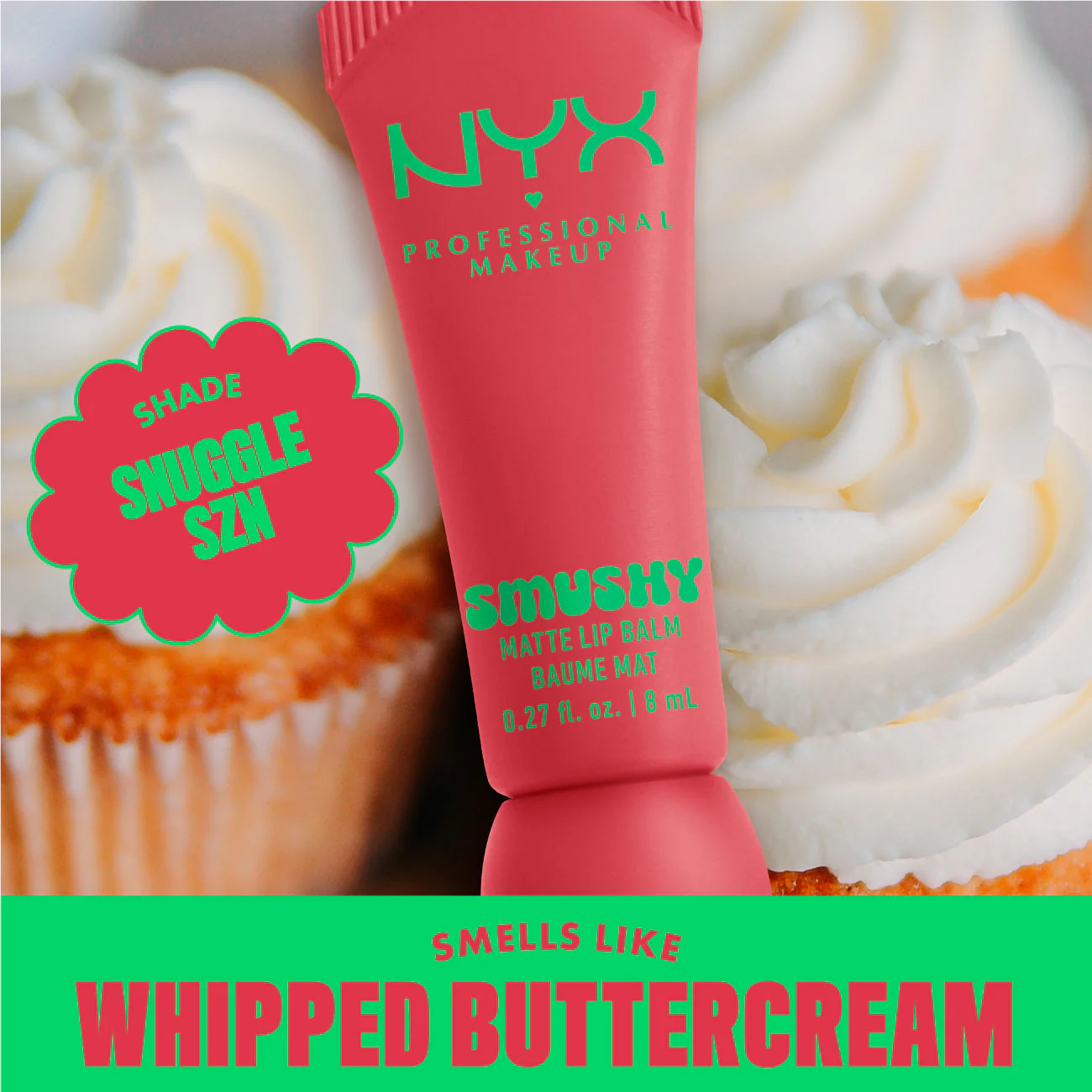 Smushy Matte Lip Balm, Soft Diffused Color, Matte Finish - Image 28