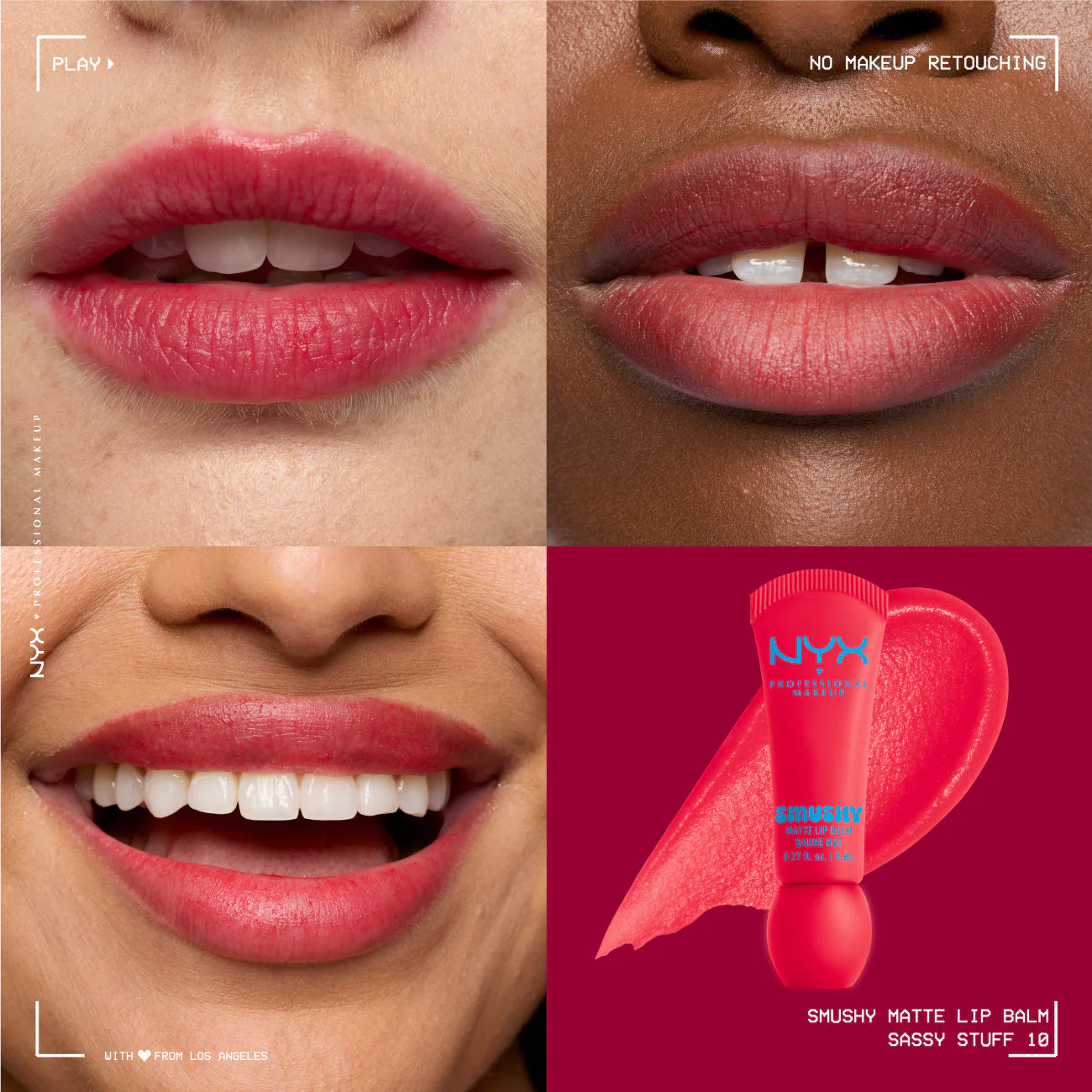 Smushy Matte Lip Balm, Soft Diffused Color, Matte Finish - Image 6