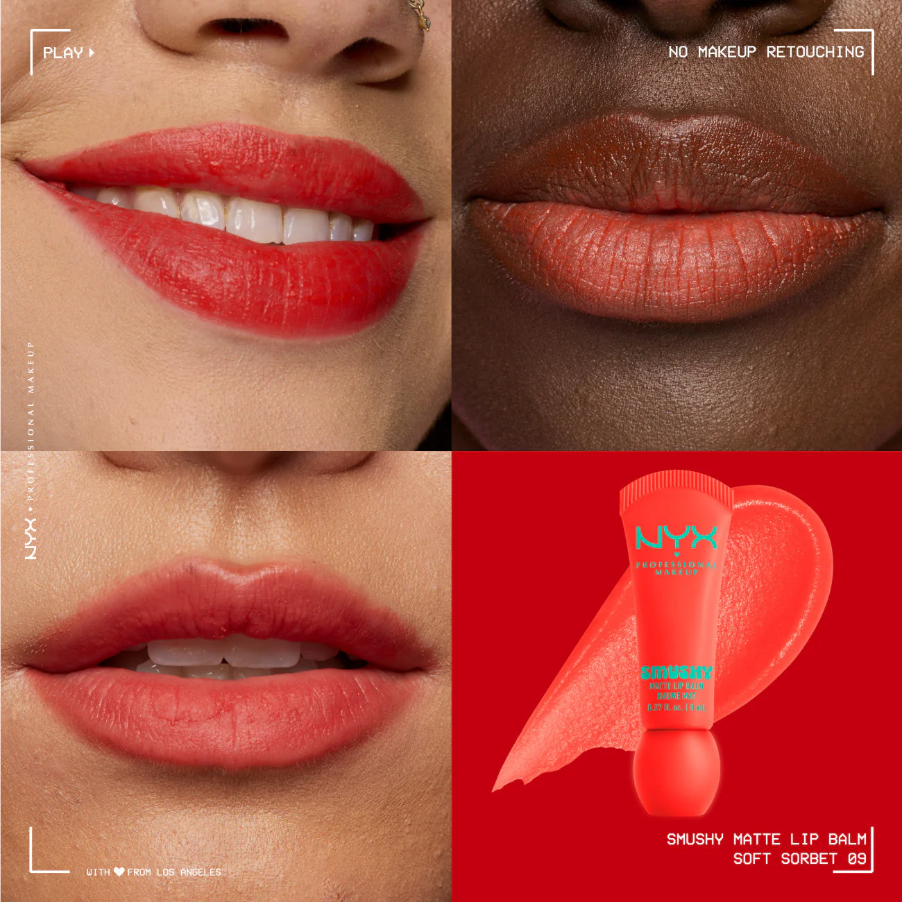 Smushy Matte Lip Balm, Soft Diffused Color, Matte Finish - Image 60