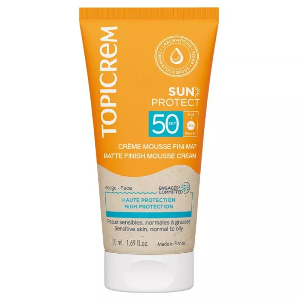 Sun Protect Matte Finish Mousse Cream SPF50