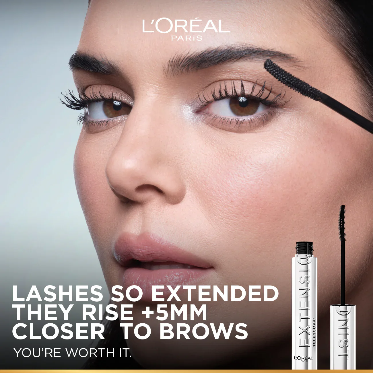 Telescopic Extensionist Mascara for 24H Long-Lasting Curl, Volume, and Exceptional Lengthening Eyelashes with Eyelash-Extension Effect - Image 8