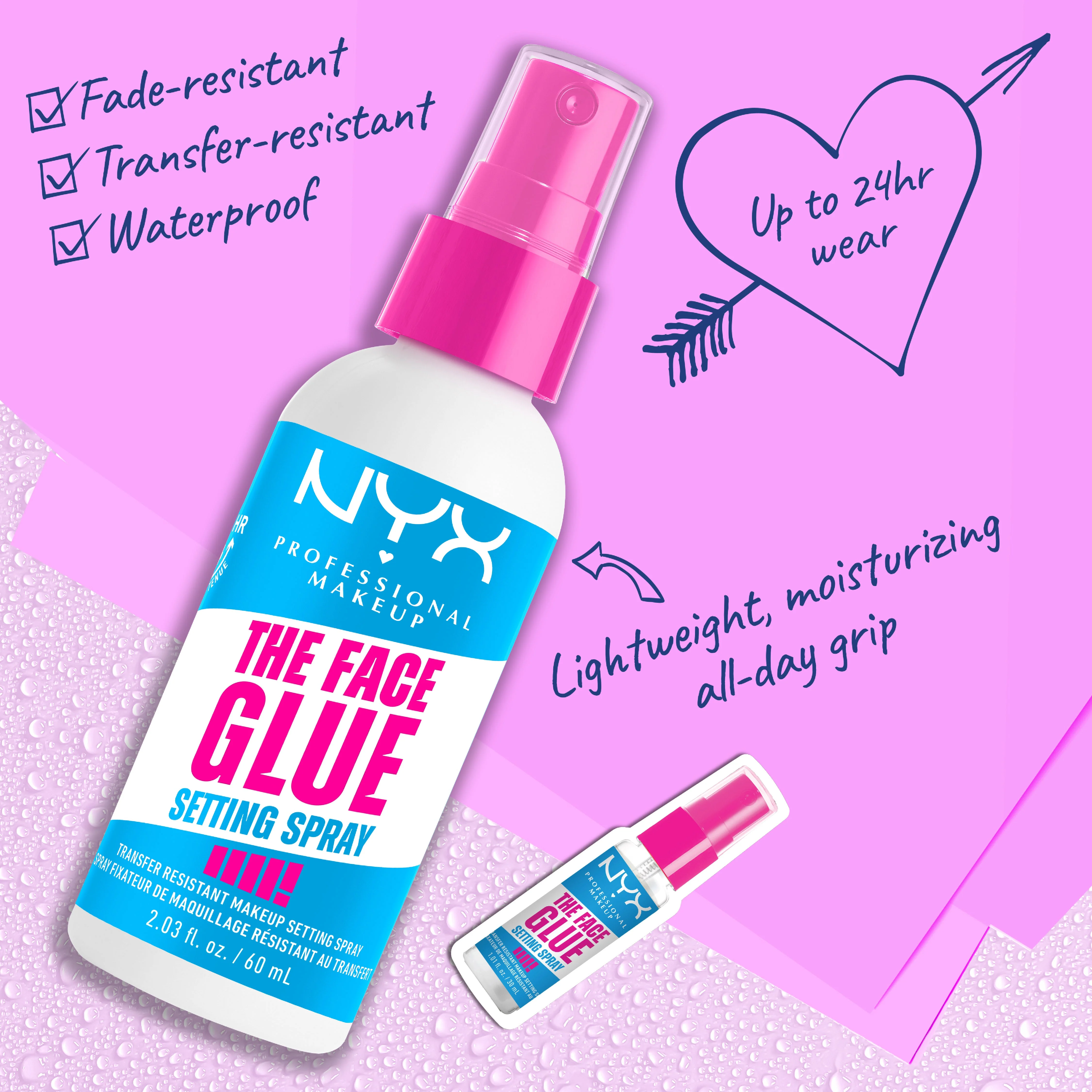 The Face Glue Setting Spray - Image 3