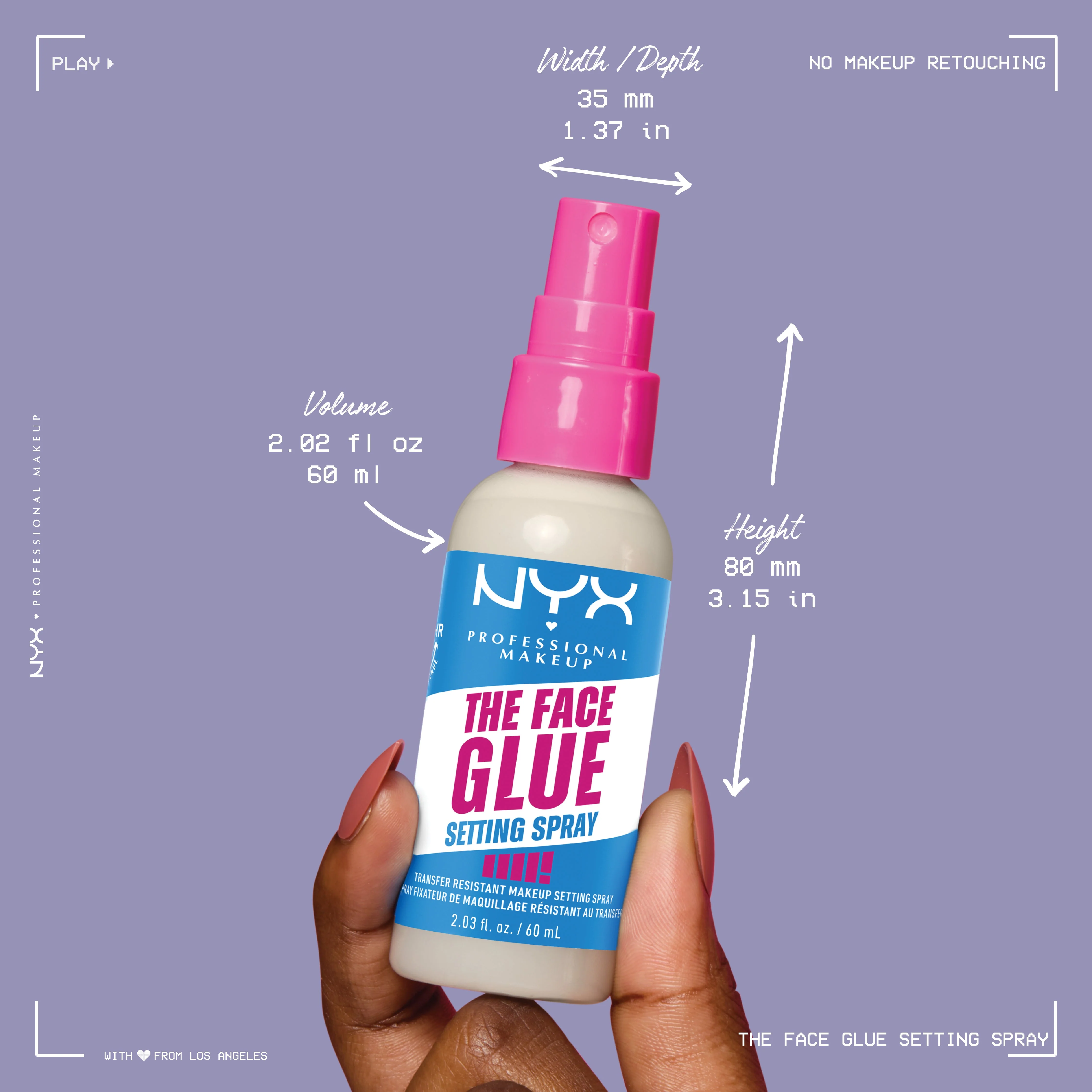 The Face Glue Setting Spray - Image 7