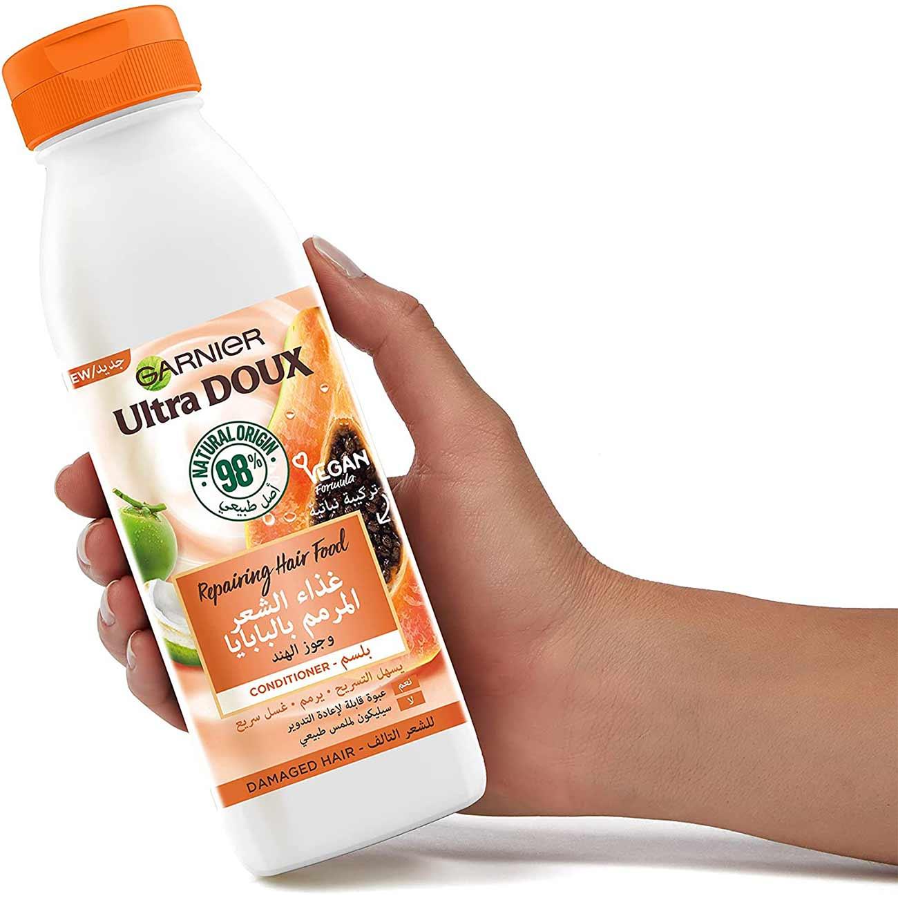 Ultra Doux Hair Food Papaya & Amla Conditioner - Image 2