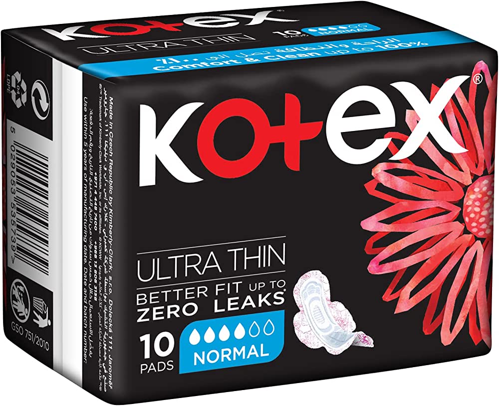 Ultra Thin Normal Sanitary 10 Pieces