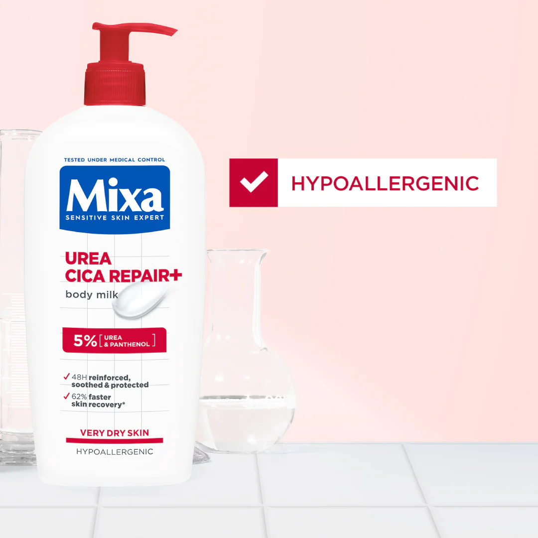 Urea Cica Repair Body Lotion - For Keratosis Pilaris Skin, Dry Rough Skin & Tiny Reddish Bumps - Image 4
