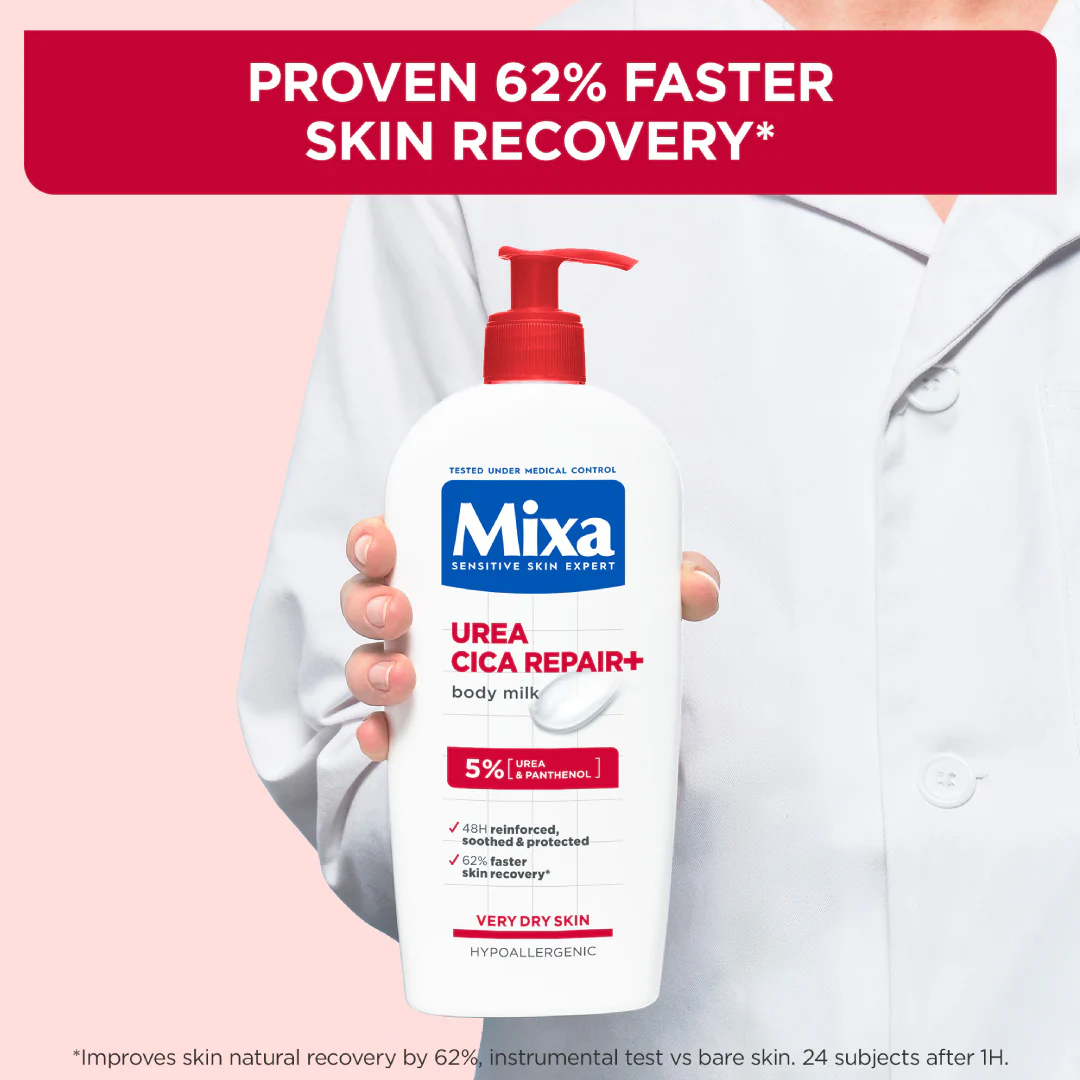 Urea Cica Repair Body Lotion - For Keratosis Pilaris Skin, Dry Rough Skin & Tiny Reddish Bumps - Image 5