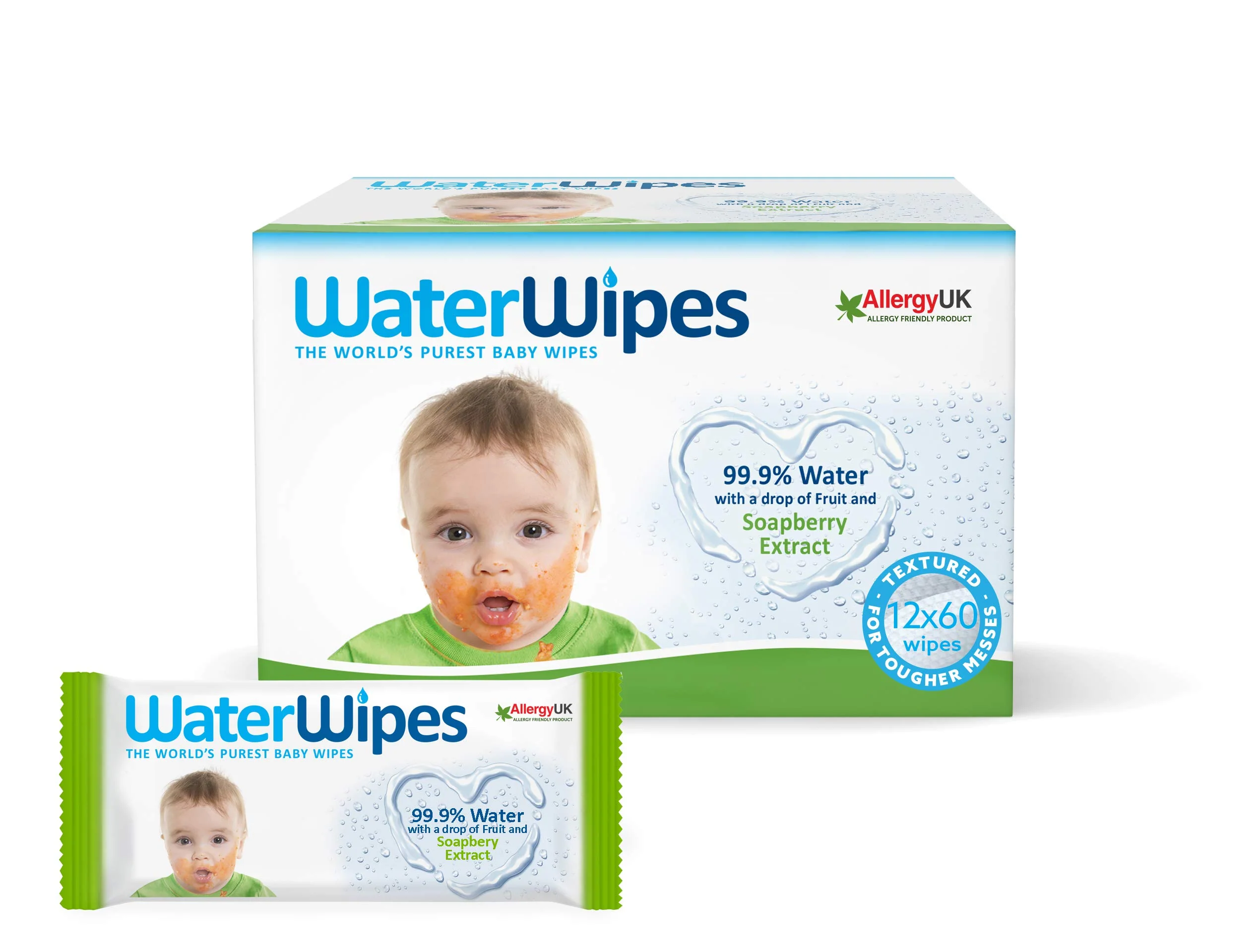 Water Wipes Baby Wipes With Soapberry - Image 2