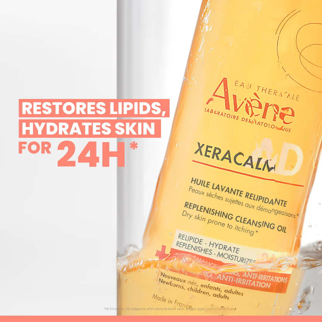 Xeracalm AD Lipid-Replenishing Cleansing Oil for dry skin - Image 4