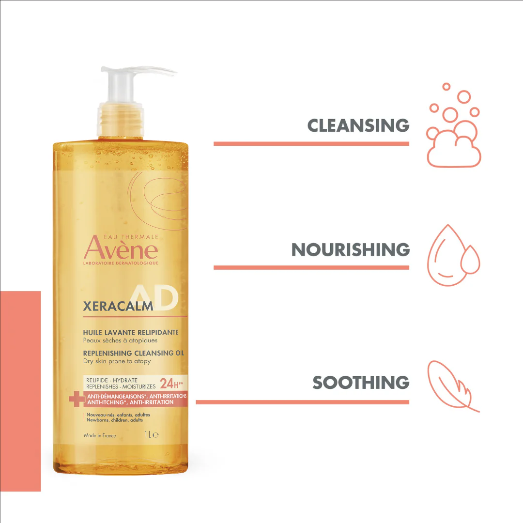 Xeracalm AD Lipid-Replenishing Cleansing Oil for dry skin - Image 5