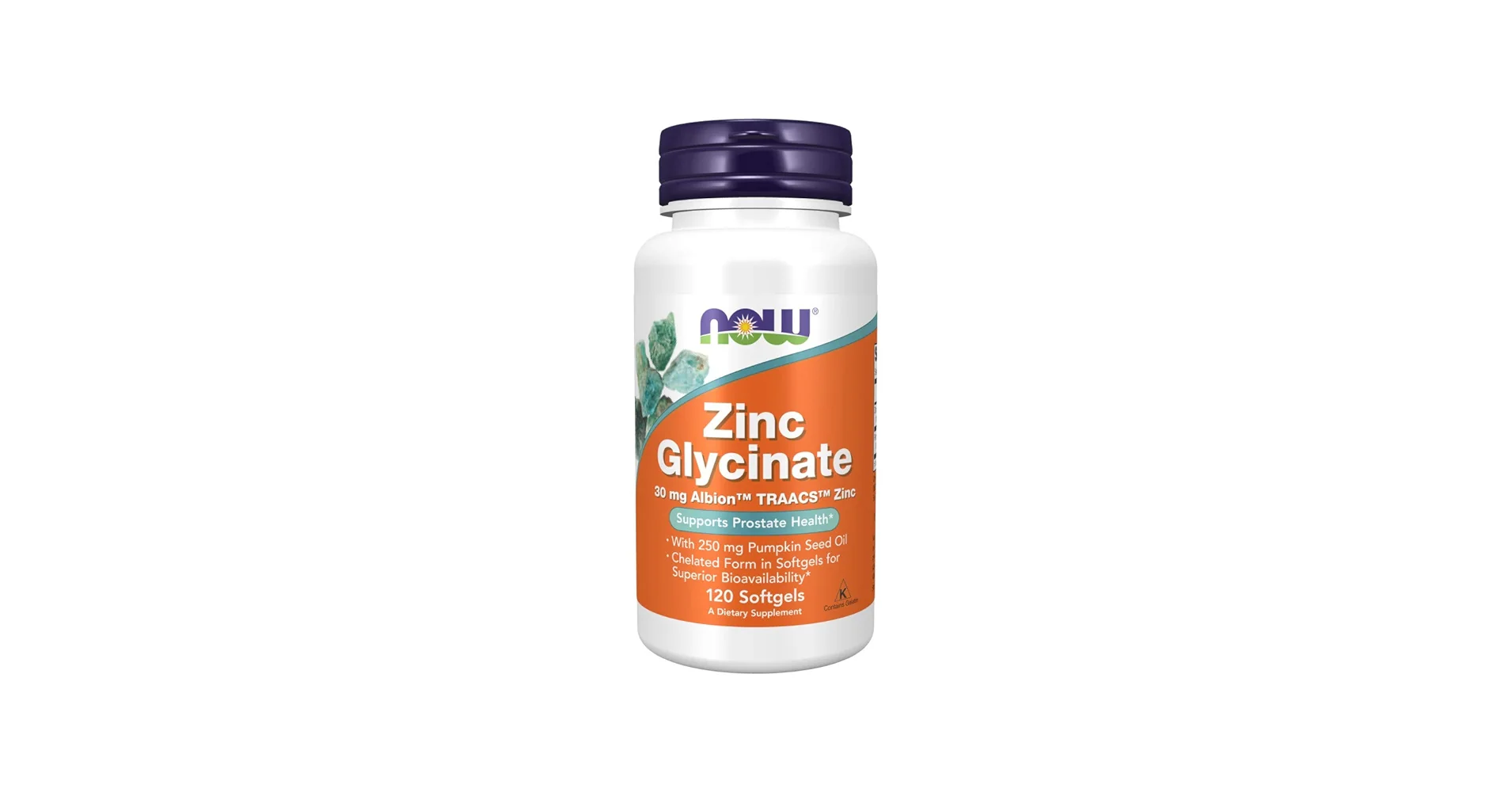 Zinc Glycinate 120 Softgels